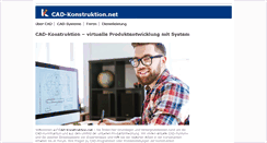 Desktop Screenshot of cad-konstruktion.net
